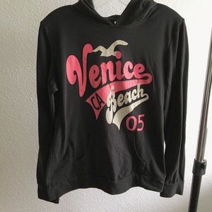 Venice Beach Long Sleeve Hoodie